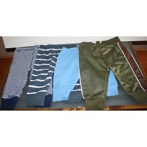 Lot of Four Baby Boy Pants Sz 3/6 Mo Garanimals Lila & Jack Carter's  Baby Gap
